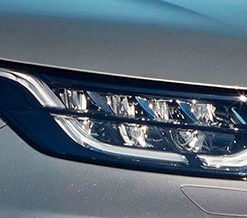 Adaptive LED
  headlights with signature DRL