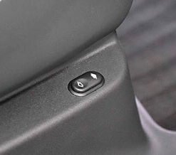 Electrically
  reclining rear seats