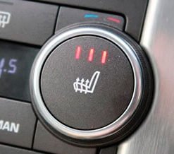 Heated front seats