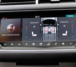 Heated front seats