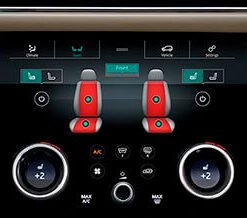 Heated front seats