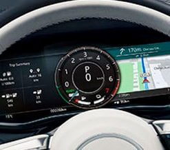 Interactive Driver Display
  (TFT cluster)