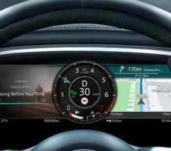 Interactive Driver Display
  (TFT cluster)
