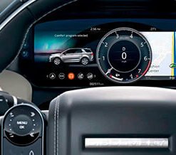 Interactive Driver
  Display (TFT cluster)