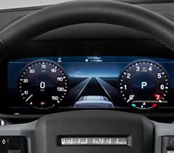 Interactive Driver
  Display (TFT cluster)