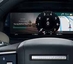 Interactive Driver
  Display (TFT cluster)