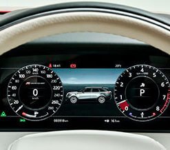 Interactive Driver
  Display (TFT cluster)