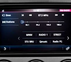 Radio frequency adjustment
  (for USA vehicles)