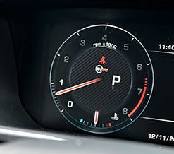 Range Rover Sport SVR skin for
  instrument cluster