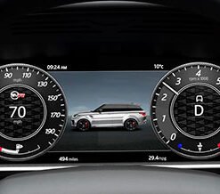 Range Rover Sport SVR skin for
  instrument cluster