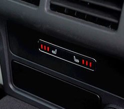 Rear heated seats