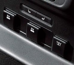 Rear heated seats